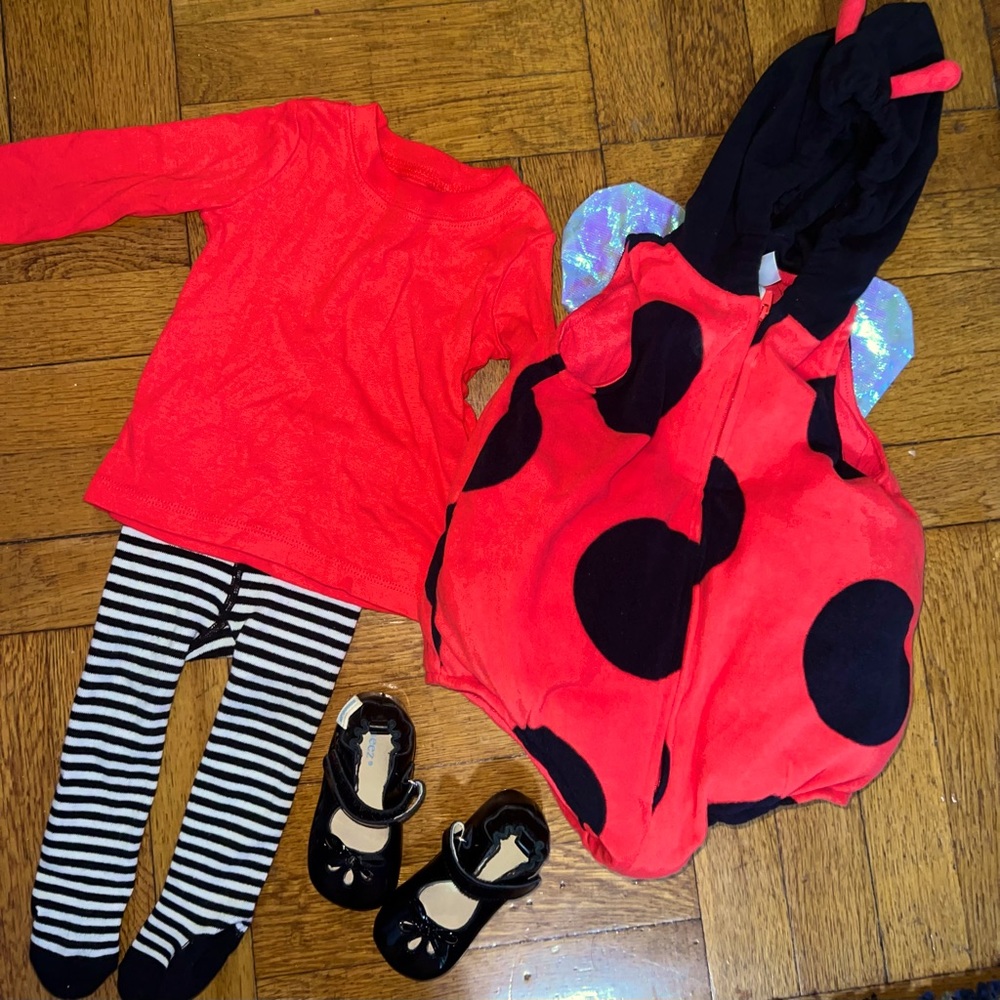Baby Halloween Ladybug Costume 6-9months